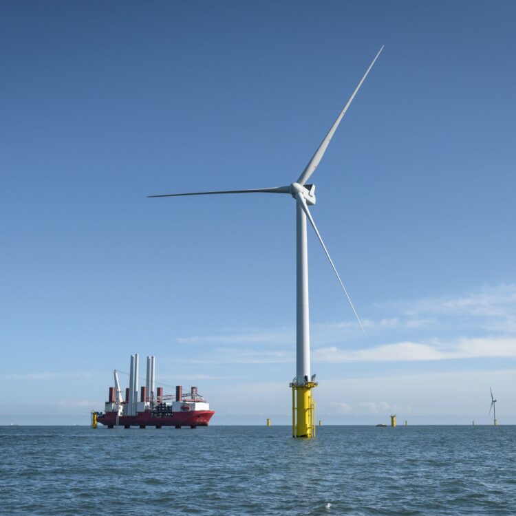 Offshore Wind Mill Construction Yard